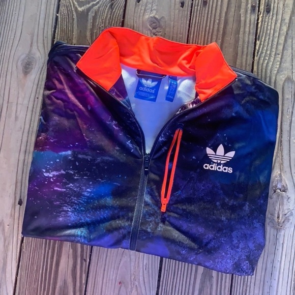 Galaxy Adidas Jacket 🌌🎆 - Picture 1 of 5